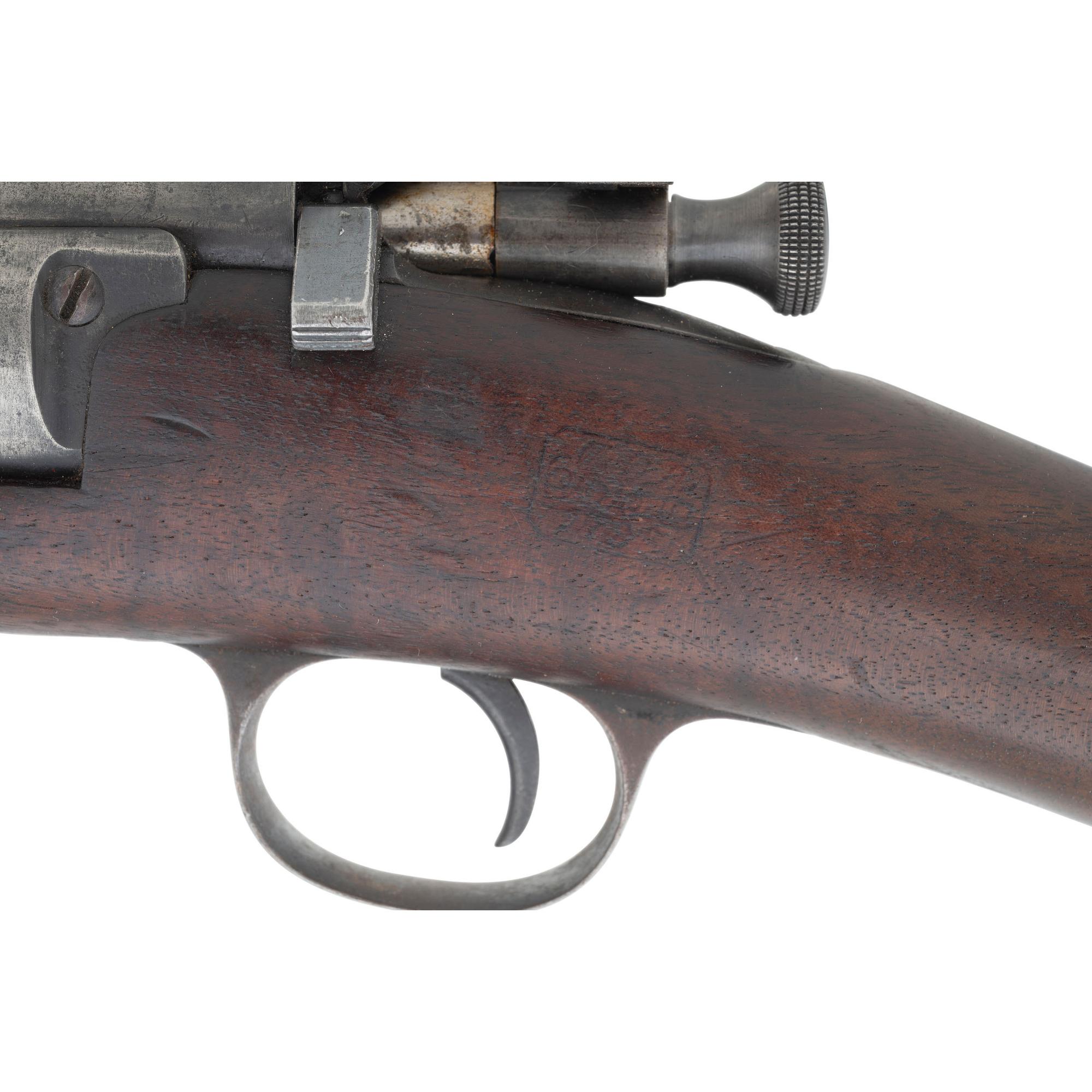 Antique Type I US Model 1892 Krag Rifle Arsenal Converted to 1896 Standard
