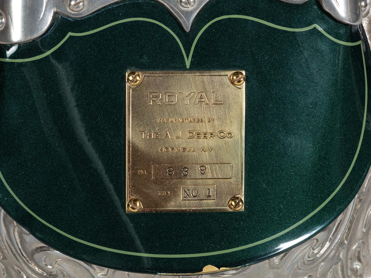 A Royal No. 1 Belt Motor Operated Peanut Roaster