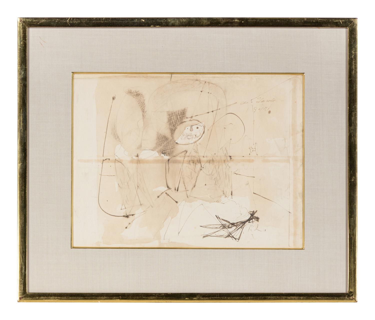 Untitled (Study for Pirate), 1942