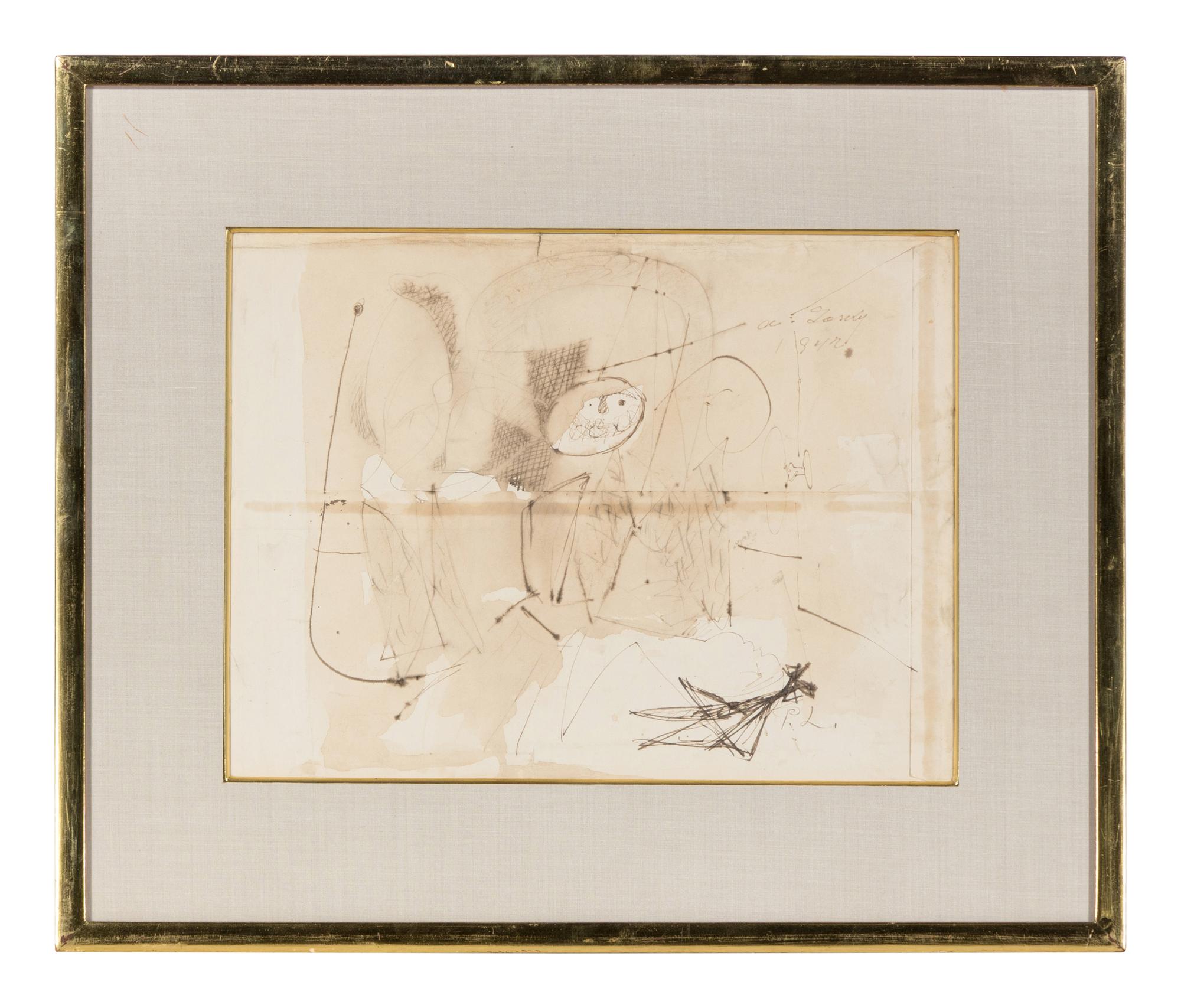 Untitled (Study for Pirate), 1942