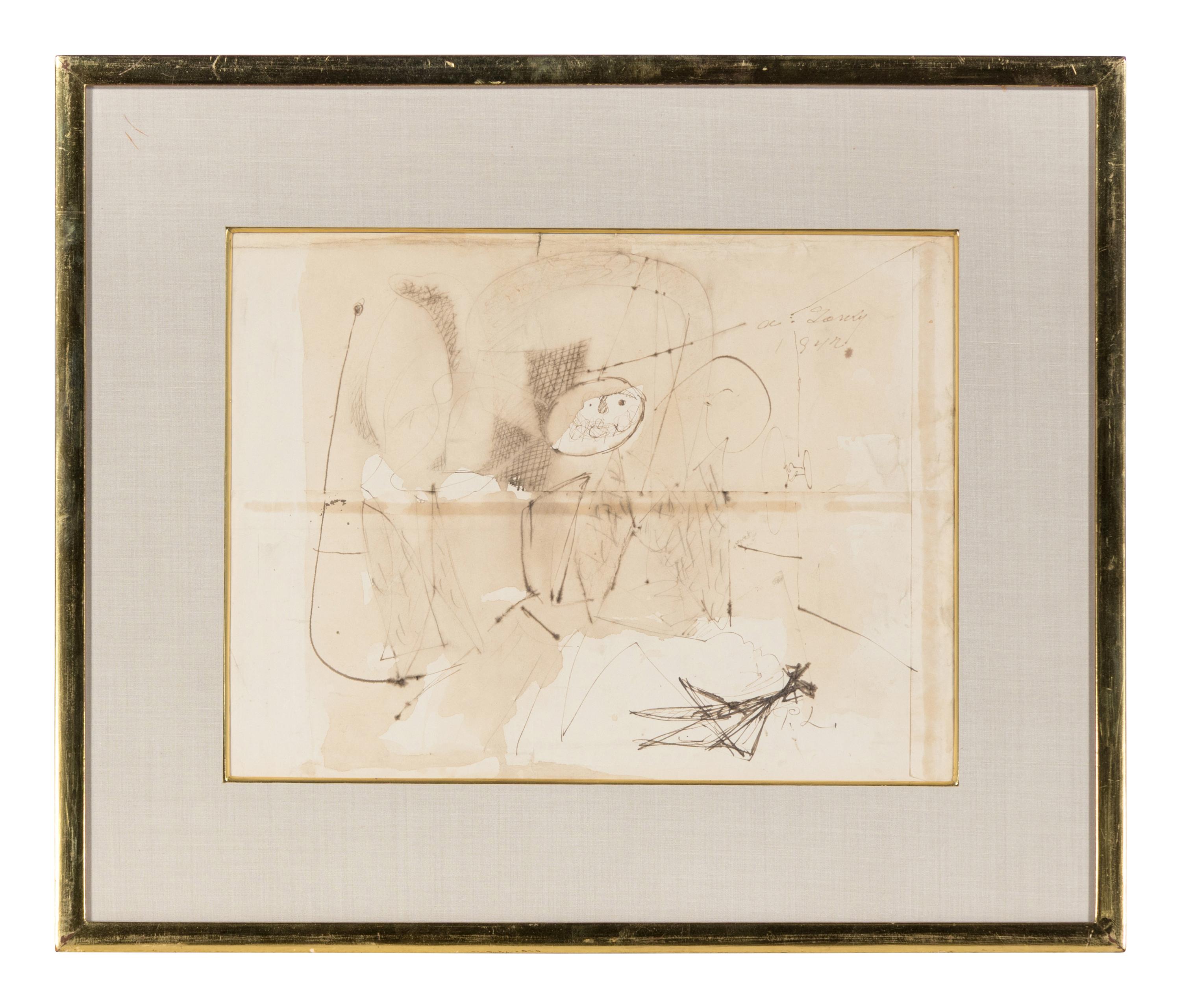 Untitled (Study for Pirate), 1942