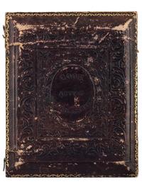 [EARLY PHOTOGRAPHY]. A group of 4 cased images, highlighted by quarter plate daguerreotype of gentleman by G.S. Cook, Charleston, South Carolina.