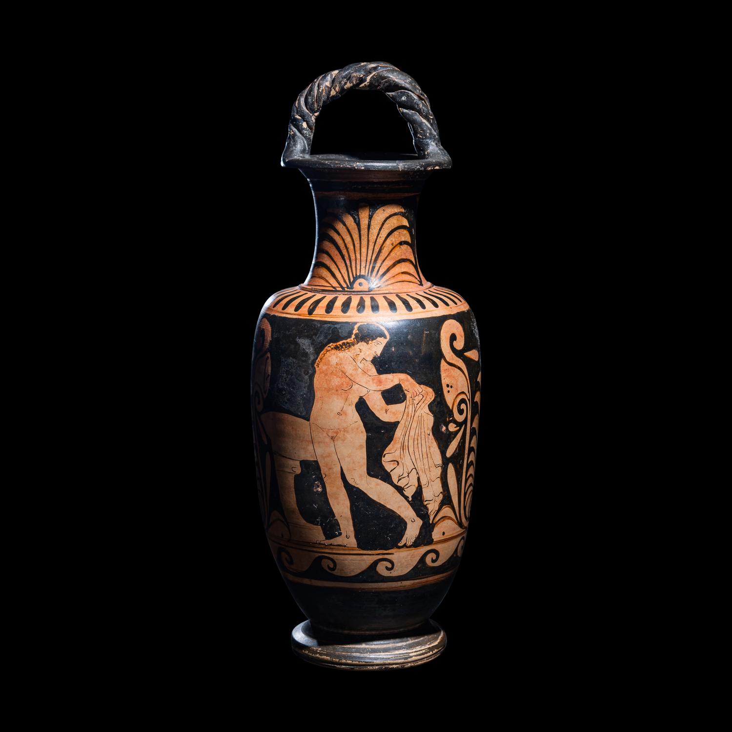 A Campanian Red-Figured Bail Amphora