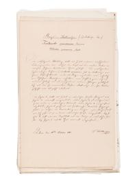 [MANUSCRIPT]. KOLLAR, Vincenz (1797-1860). "Abbildung und Beschreibung schädlicher Insecten. Ms. mit aquarellierten Handzeichnungen." [Vienna, ca 1839-1847].