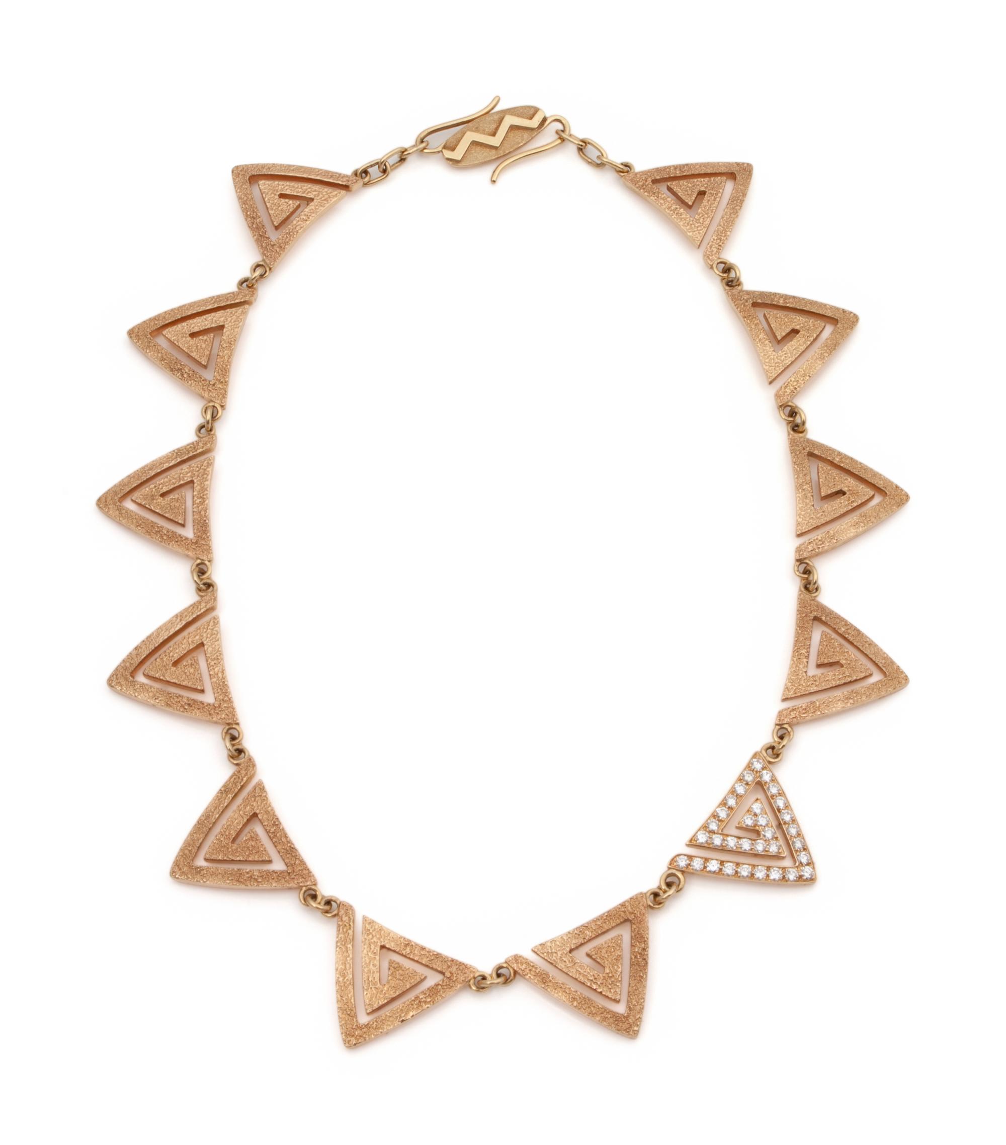14k Gold and Diamond Necklace