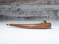 Siberian Wood Pipe, with Steatite Bowl