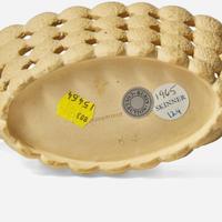 A Wedgwood Caneware Simulated Pastry Basket UK, circa 1810