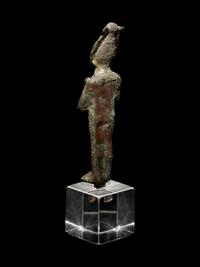 An Egyptian Bronze Osiris