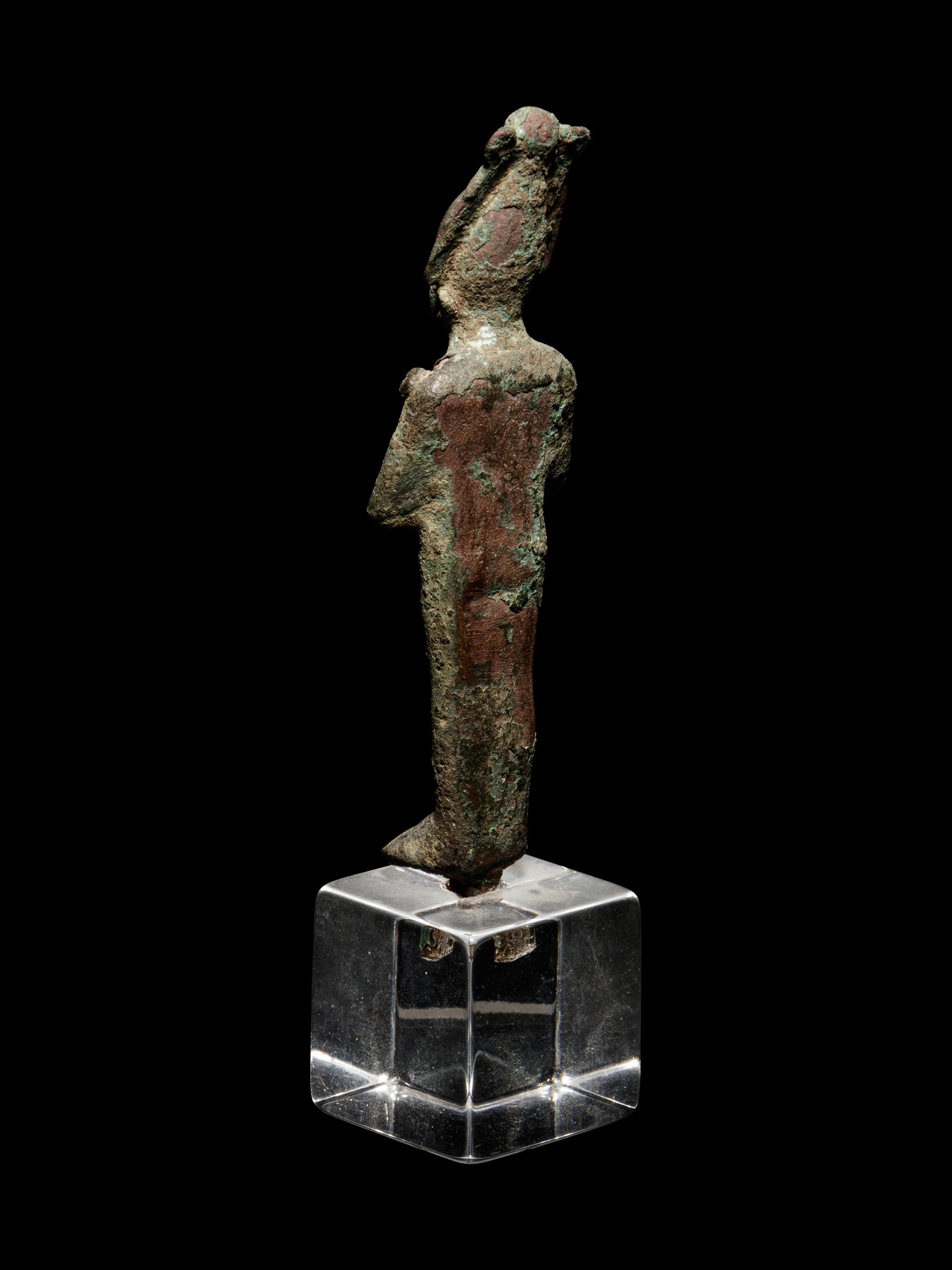 An Egyptian Bronze Osiris