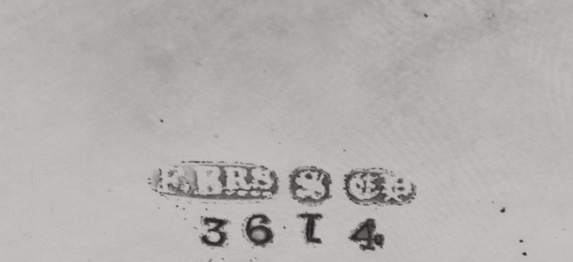 A Group of Three Curling Stone-Form Silver-Plate Table Articles