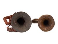 [WORLD WAR I]. A pair of bugles, comprising: