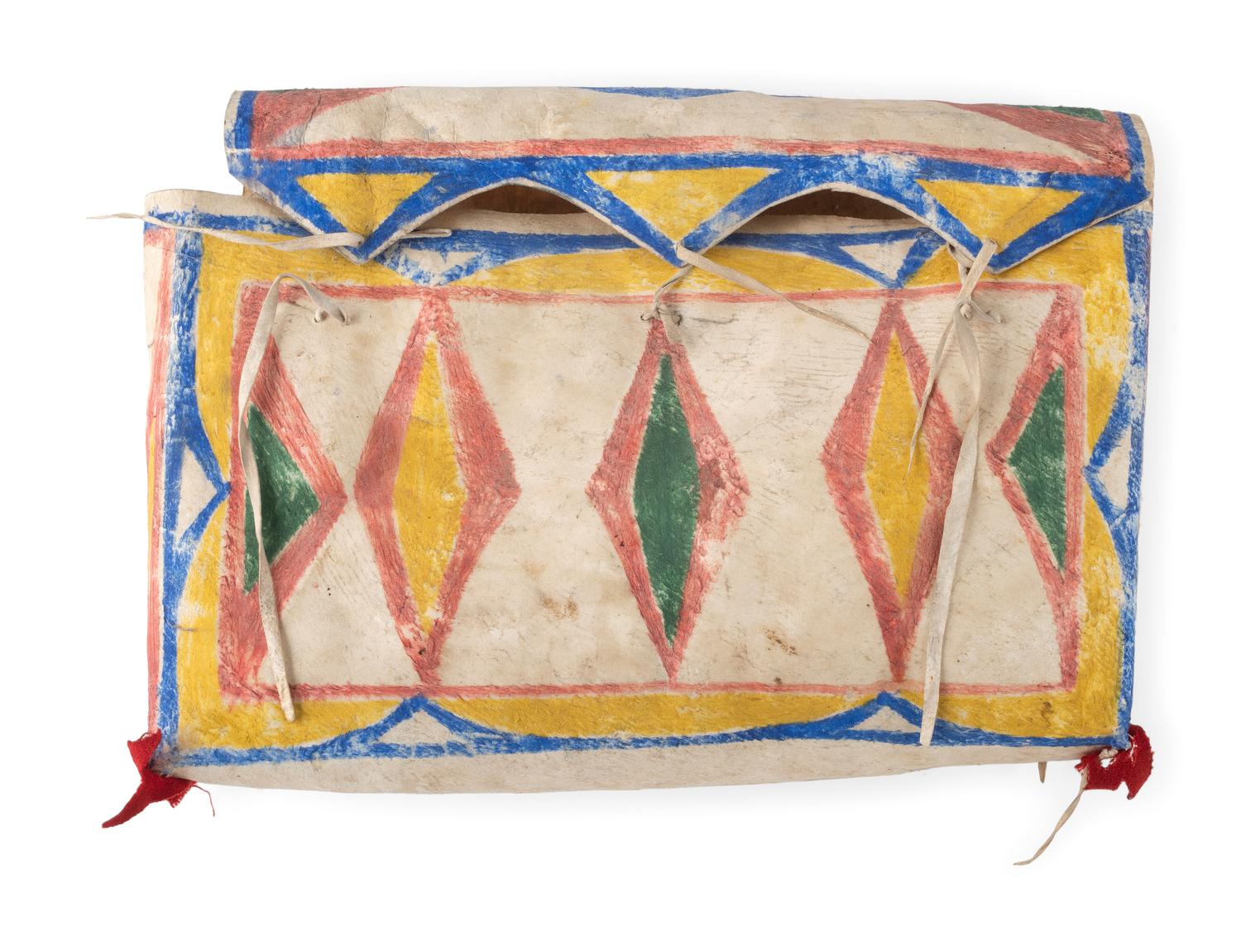 Sioux Painted Parfleche Box