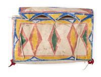 Sioux Painted Parfleche Box
