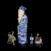 Four Japanese Ceramic Figures