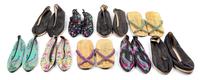 Nine Pairs of Chinese Shoes