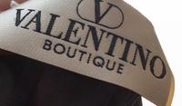 A Valentino Black Silk Sleeveless Dress, Size 12.