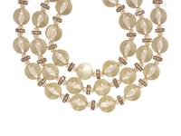 Chanel Lucite Bead Choker c. 1980s