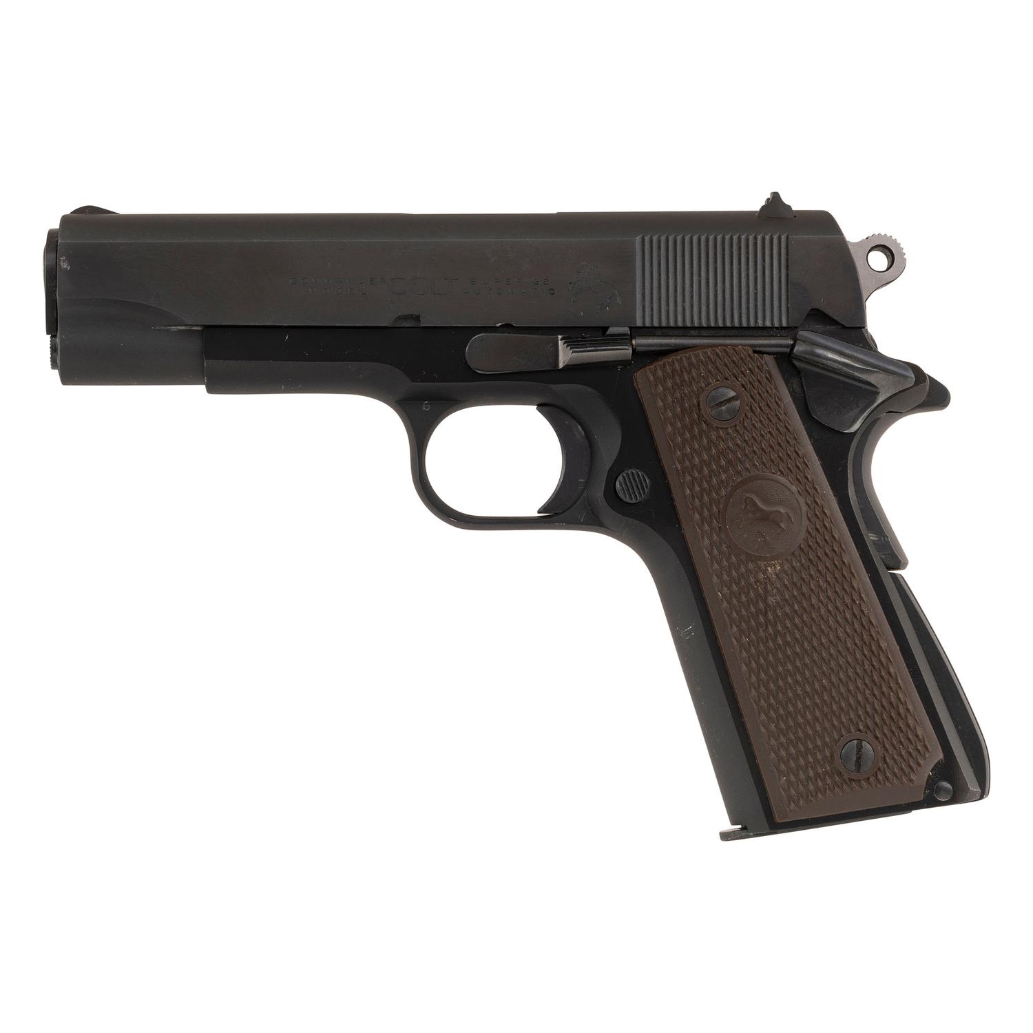 **1952 Production Colt .38 Super Commander Pistol in Factory Box