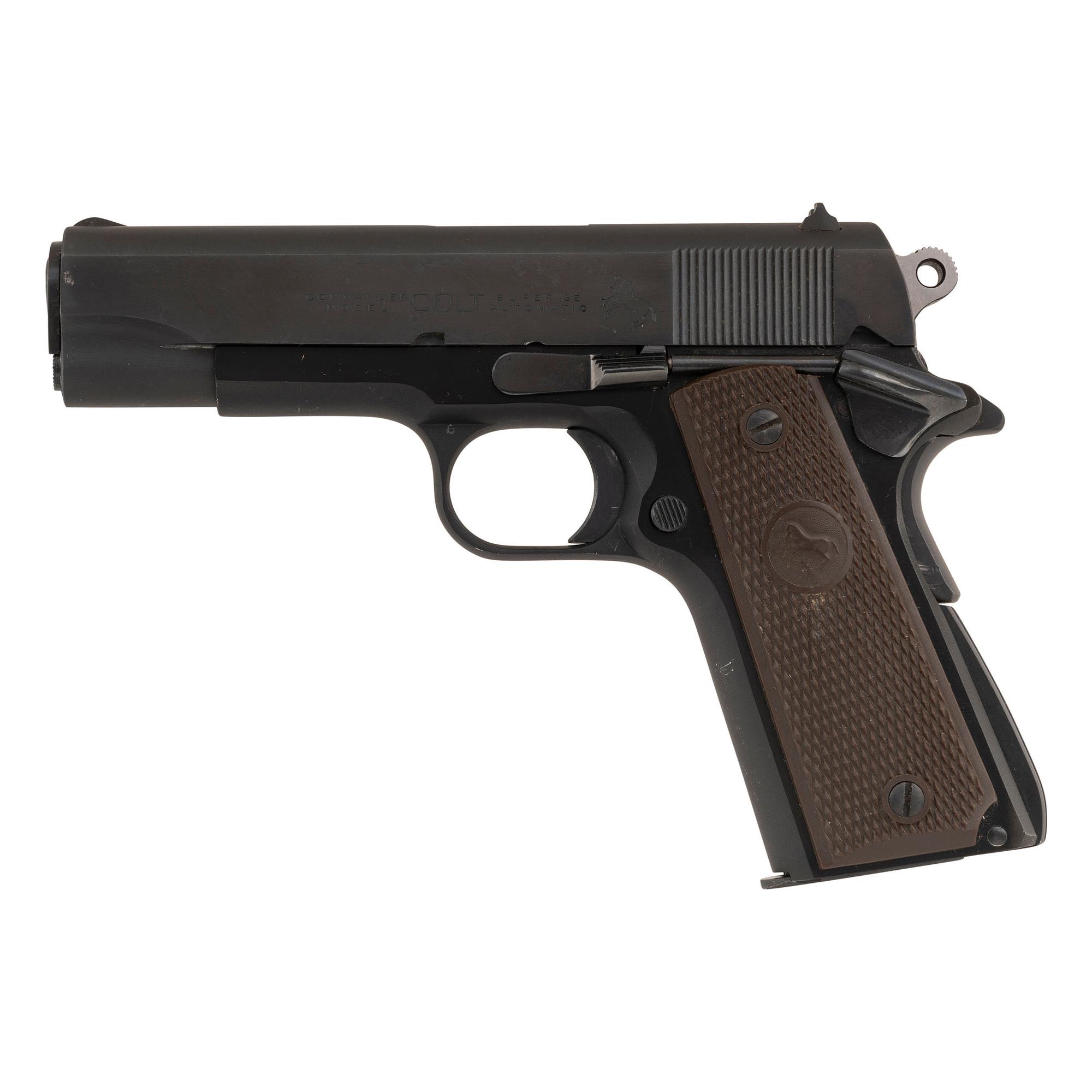 **1952 Production Colt .38 Super Commander Pistol in Factory Box