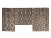 A Contemporary Fireplace-Fitted Wool Rug