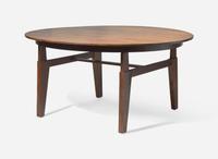 American Modern, Custom Height-Adjustable Walnut Table