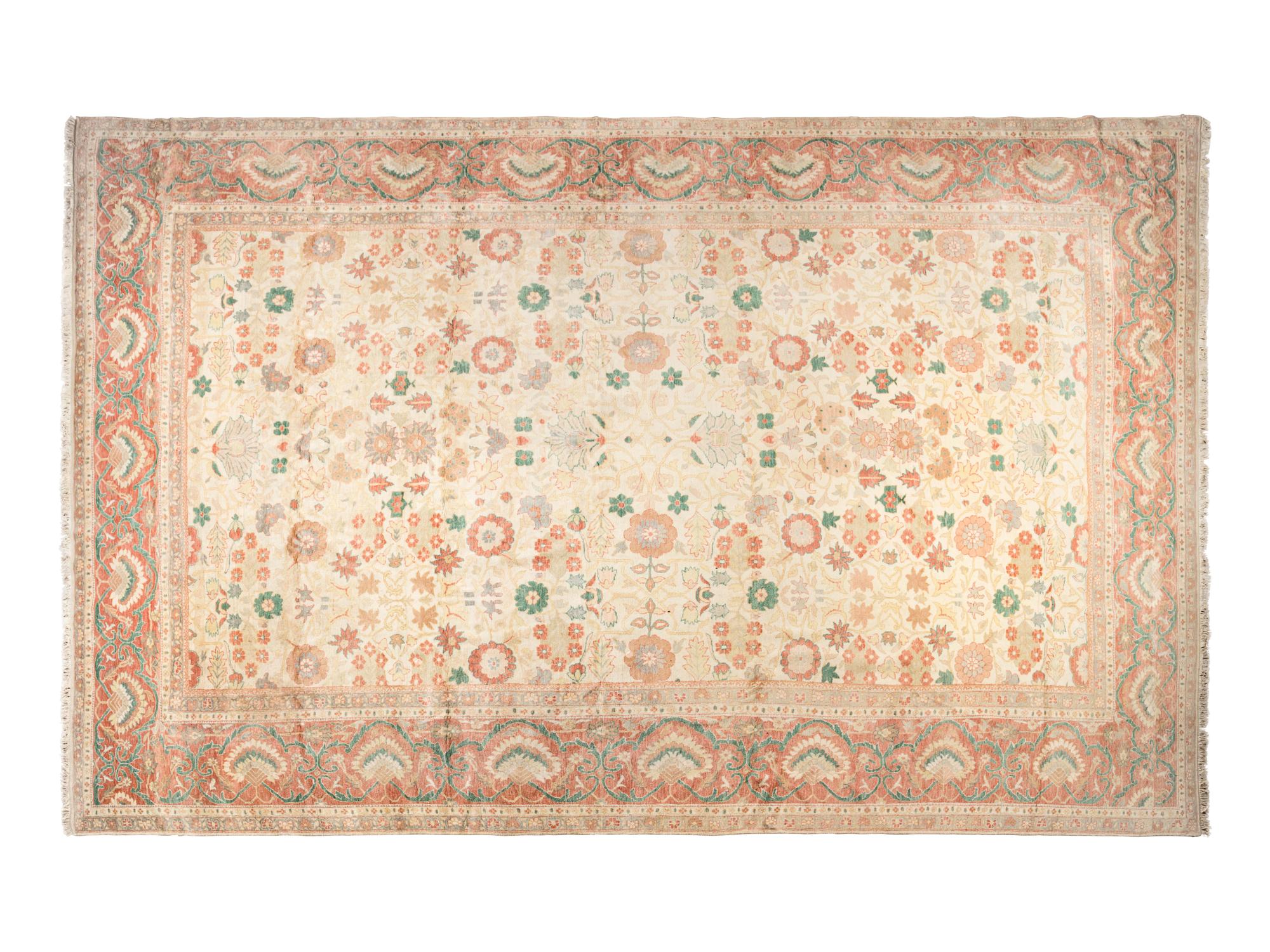 A Sultanabad Style Wool Rug