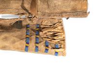 Sioux Child's Beaded Hide Bow Case and Quiver