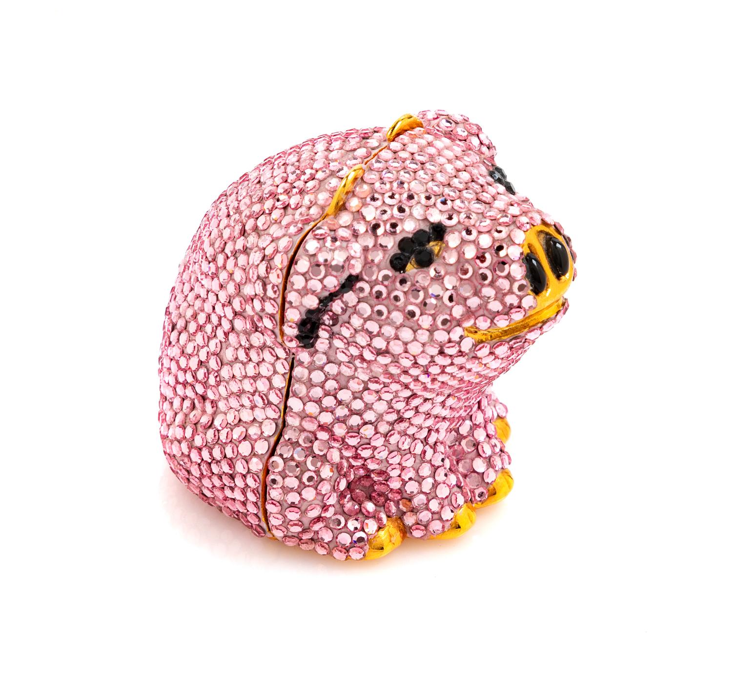 Judith Leiber Pig Pill Box