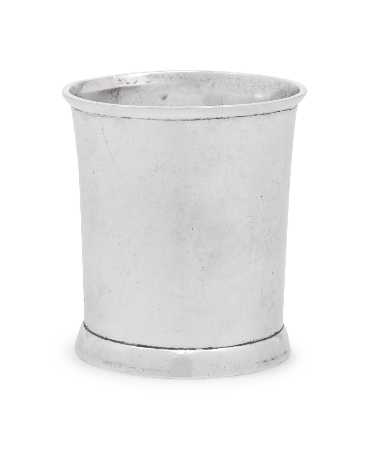 An American Coin Silver Beaker