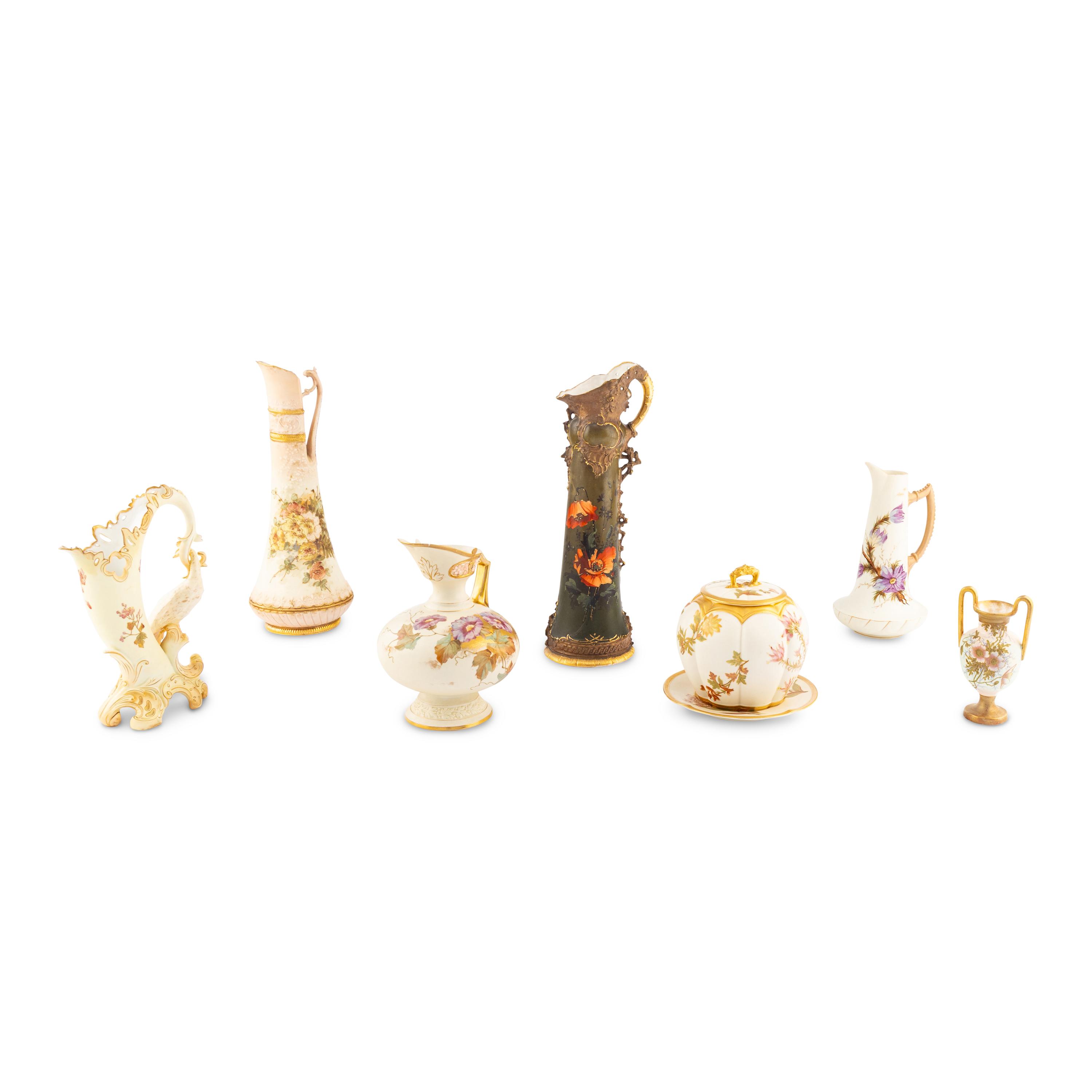 A Group of Porcelain Articles