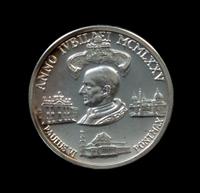 A Pope Paul VI Silver Medallion, 1975