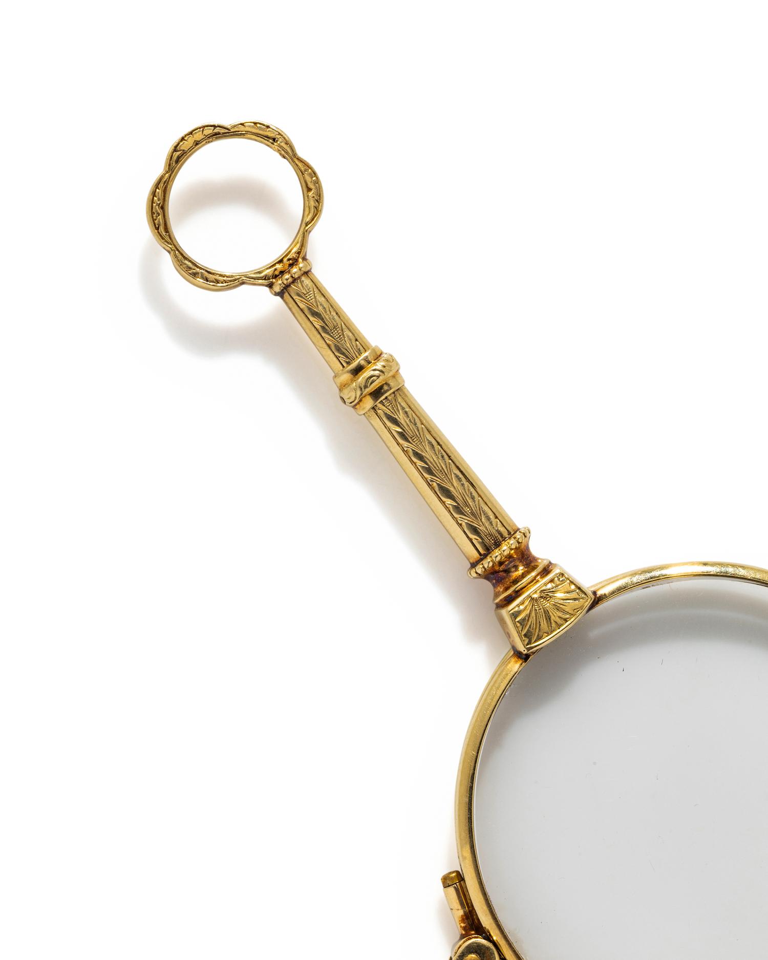 YELLOW GOLD LORGNETTE