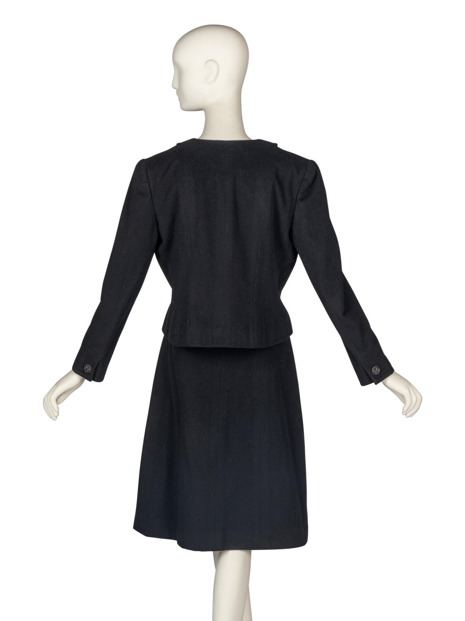 Chanel Cashmere Skirt Suit