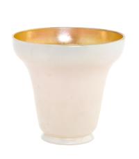 A Steuben Calcite Glass Shade Height 4 1/2 inches.