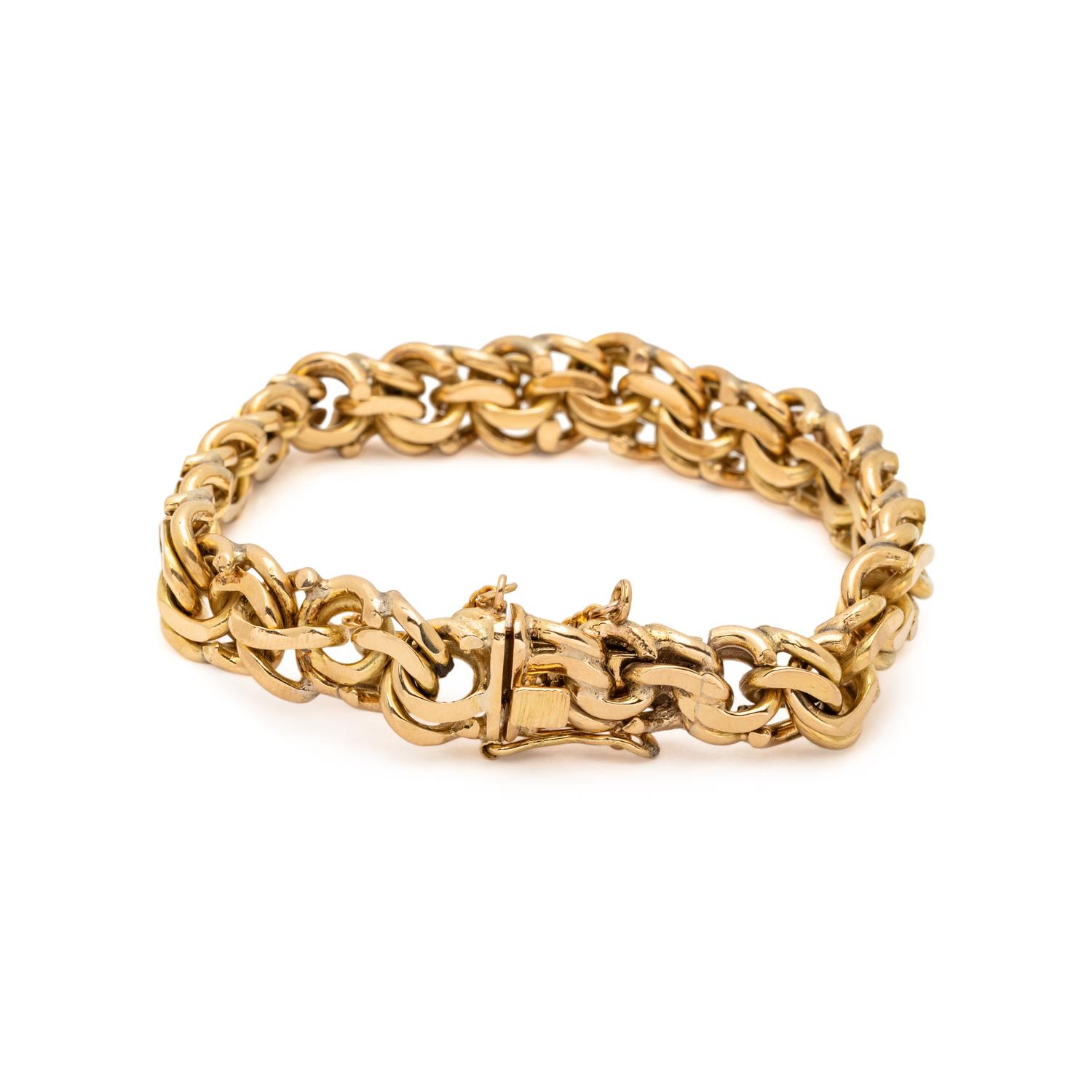 YELLOW GOLD BRACELET