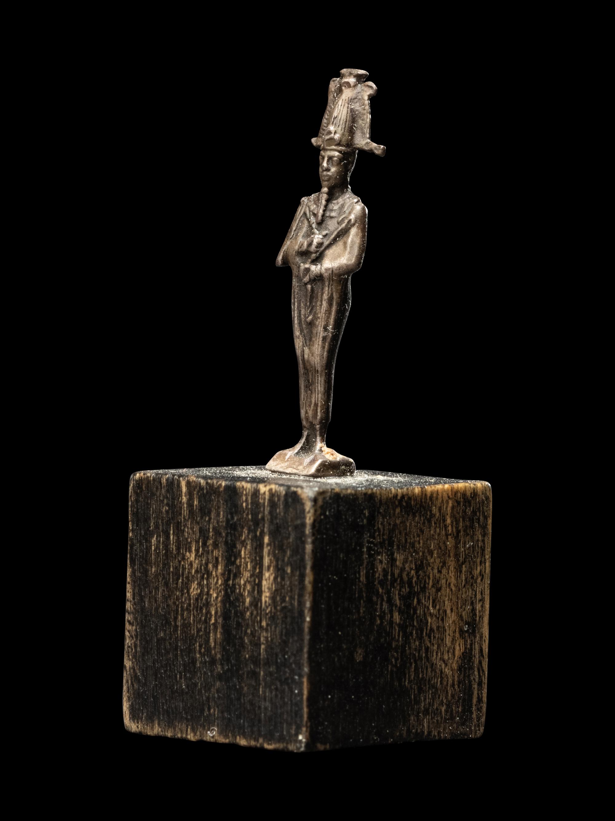 An Egyptian Silver Osiris