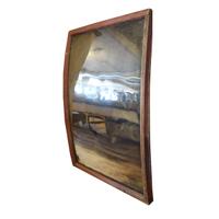 A Carnival Distortion Mirror 41" W x 2.5" D x 63" H — United States, Circa 1930
