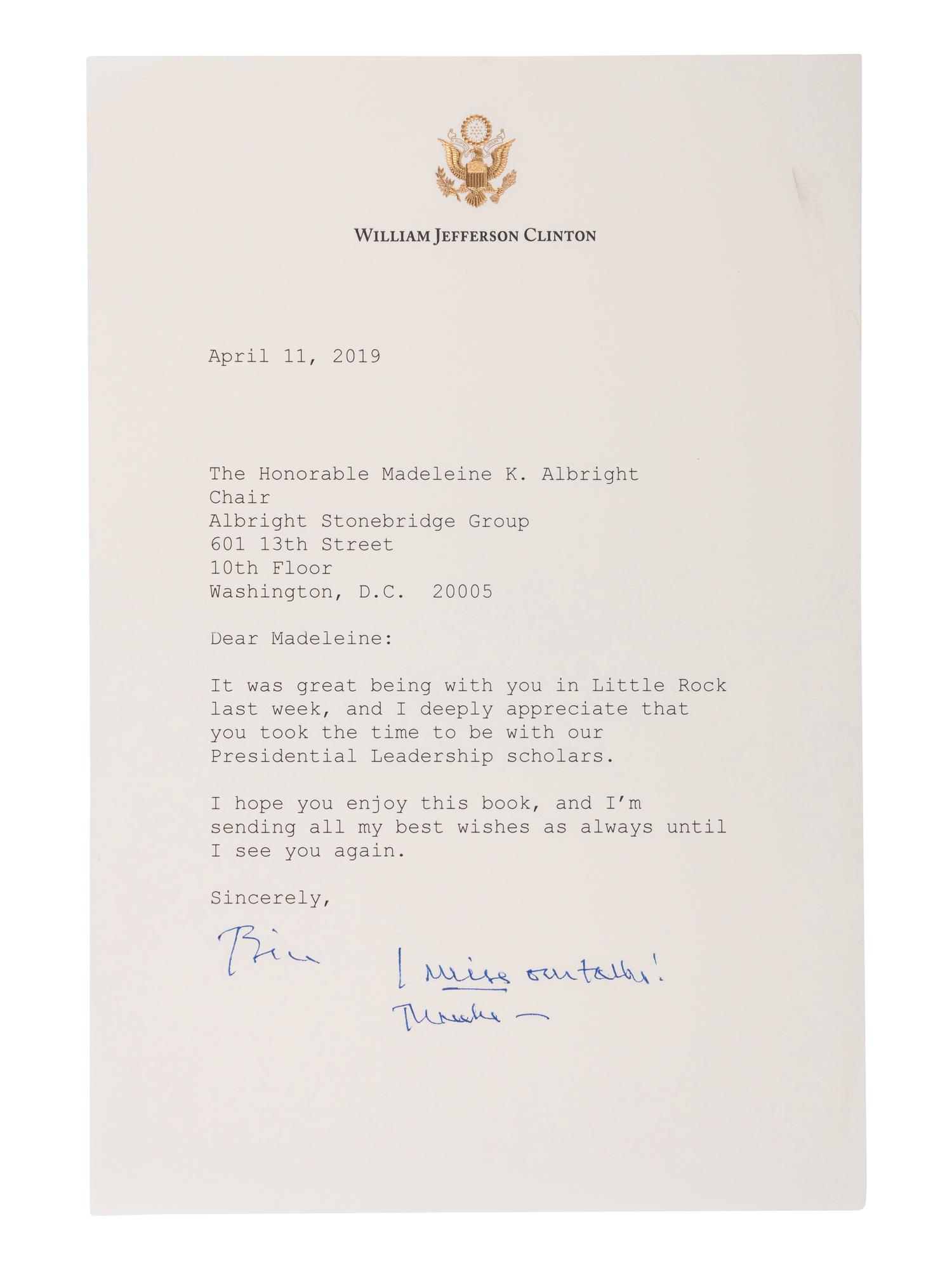 JOHNSON, Stephen. Farsighted: How We Make the Decisions That Matter the Most. 2018. FIRST EDITION. PRESENTED BY PRESIDENT CLINTON WITH A TYPED LETTER.