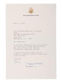 JOHNSON, Stephen. Farsighted: How We Make the Decisions That Matter the Most. 2018. FIRST EDITION. PRESENTED BY PRESIDENT CLINTON WITH A TYPED LETTER.