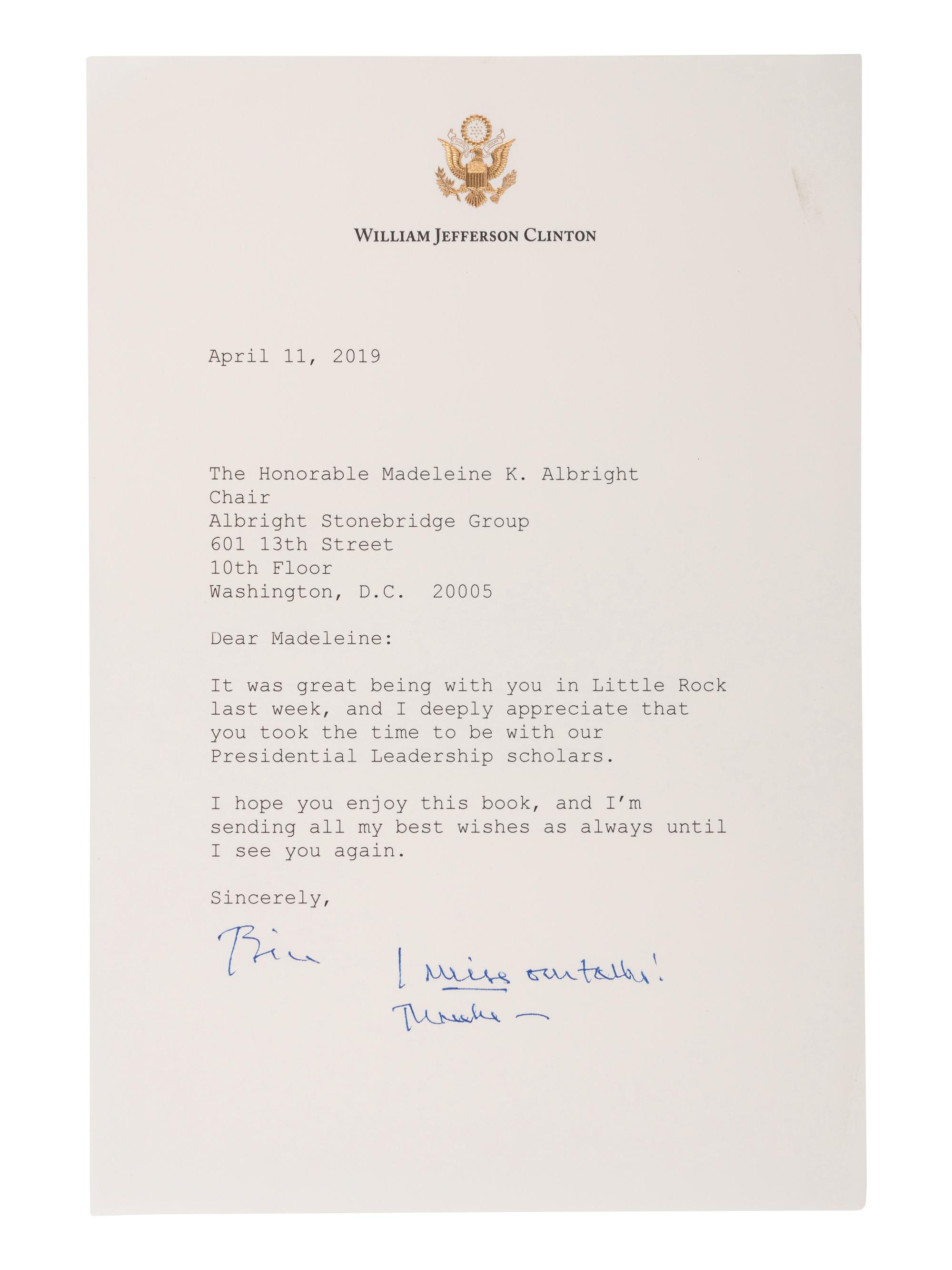 JOHNSON, Stephen. Farsighted: How We Make the Decisions That Matter the Most. 2018. FIRST EDITION. PRESENTED BY PRESIDENT CLINTON WITH A TYPED LETTER.