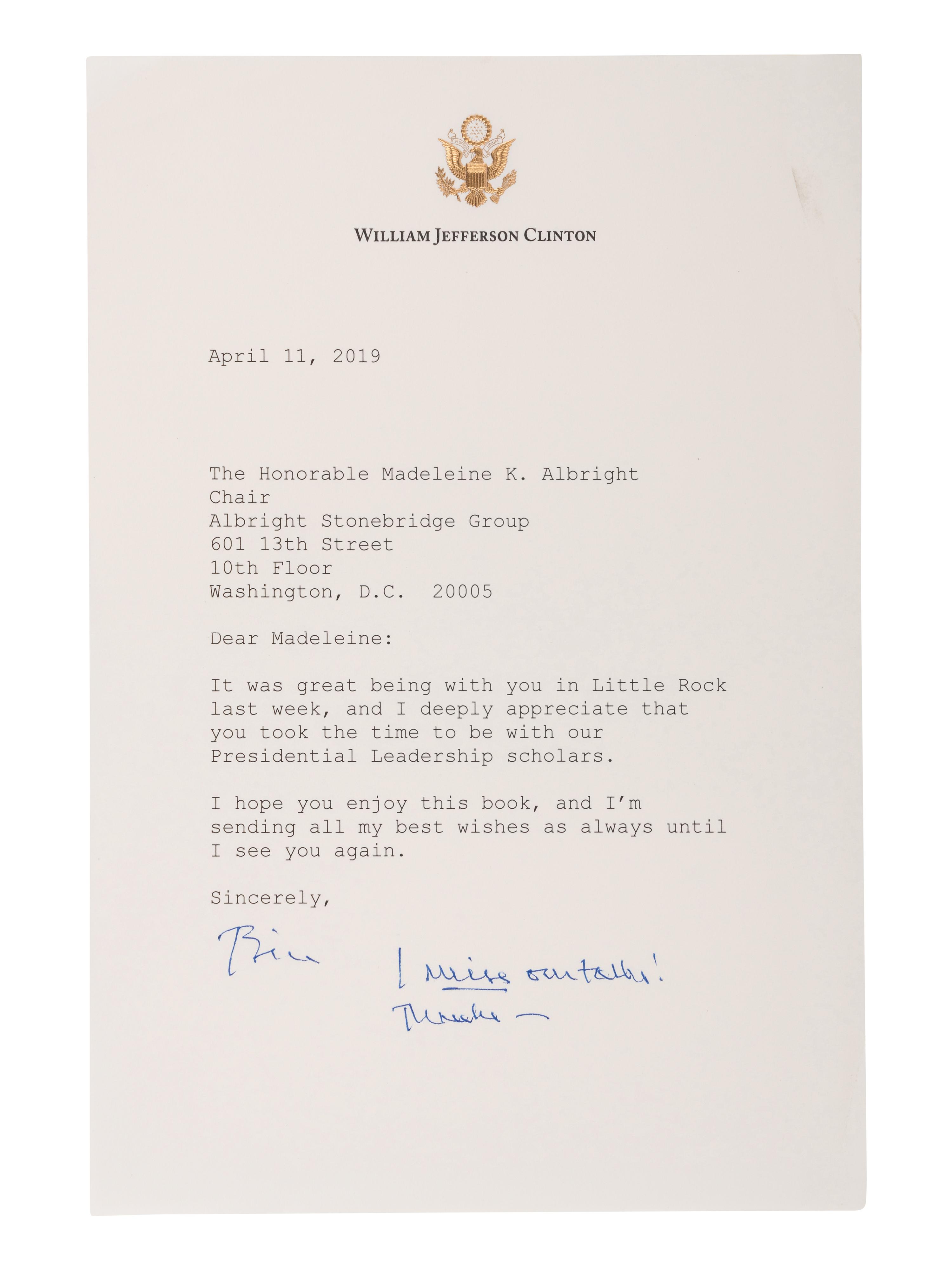 JOHNSON, Stephen. Farsighted: How We Make the Decisions That Matter the Most. 2018. FIRST EDITION. PRESENTED BY PRESIDENT CLINTON WITH A TYPED LETTER.