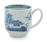 A Small Liverpool Blue and White Porcelain Handled Cup — C. 1765