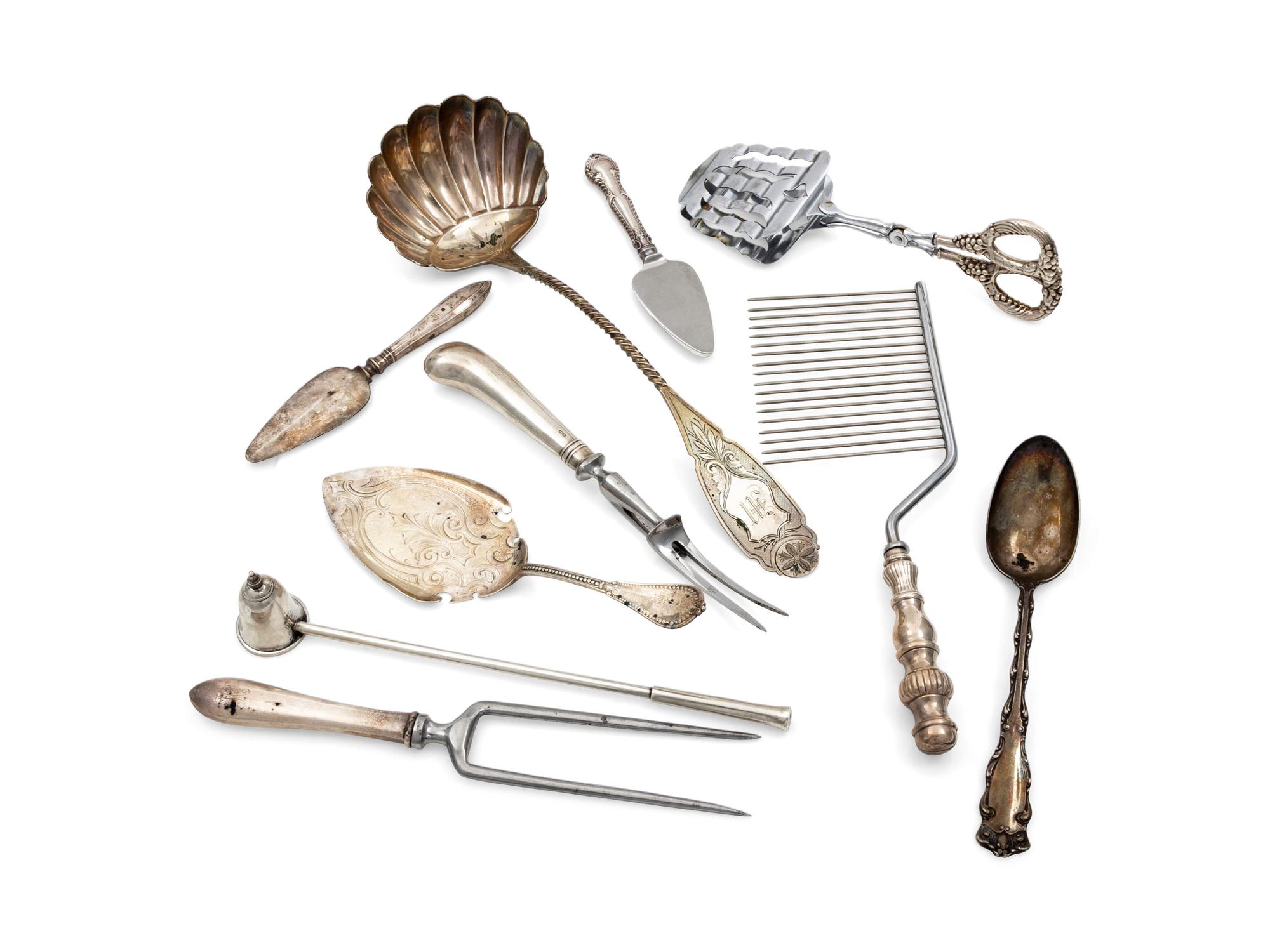A Collection of Silver-Plate Articles