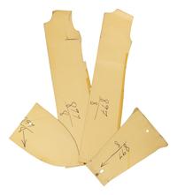 Bonnie Cashin Two Dresses, Belt, Pants, Two Sketches, Pattern, 1960s