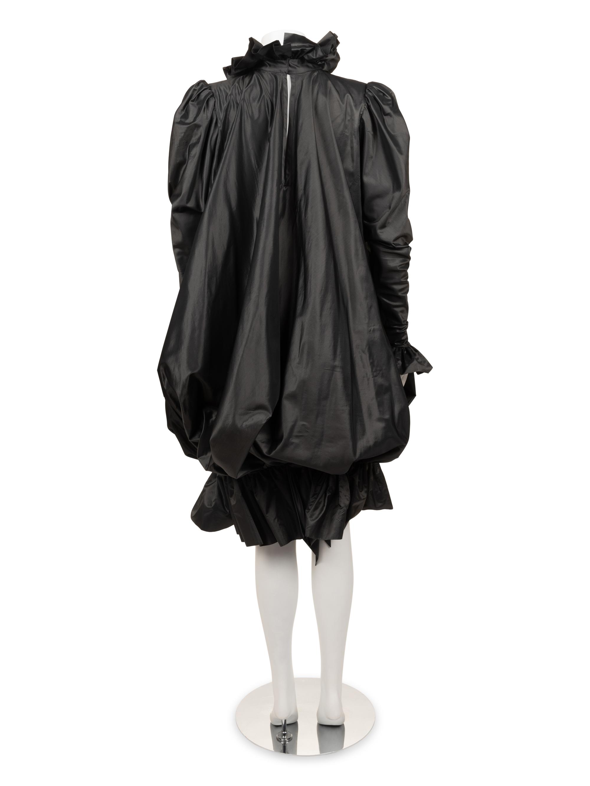 Yves Saint Laurent Haute Couture Bubble Dress and Tiered Skirt, 1980-90s