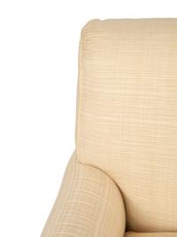 A Contemporary Upholstered Club Chair with Ribbed Upholstery