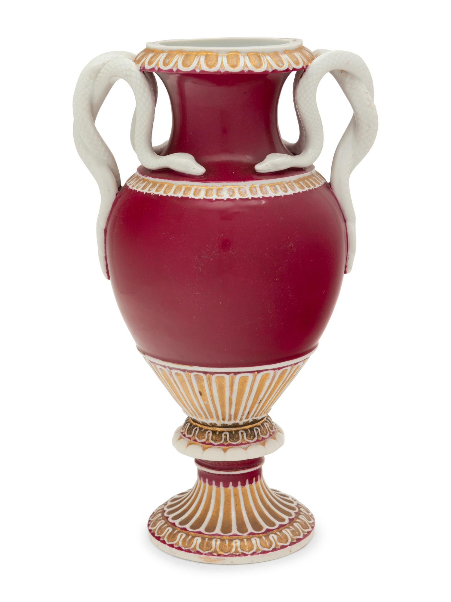 A Meissen Porcelain Vase
