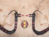 Pueblo Painted Dance Kilt