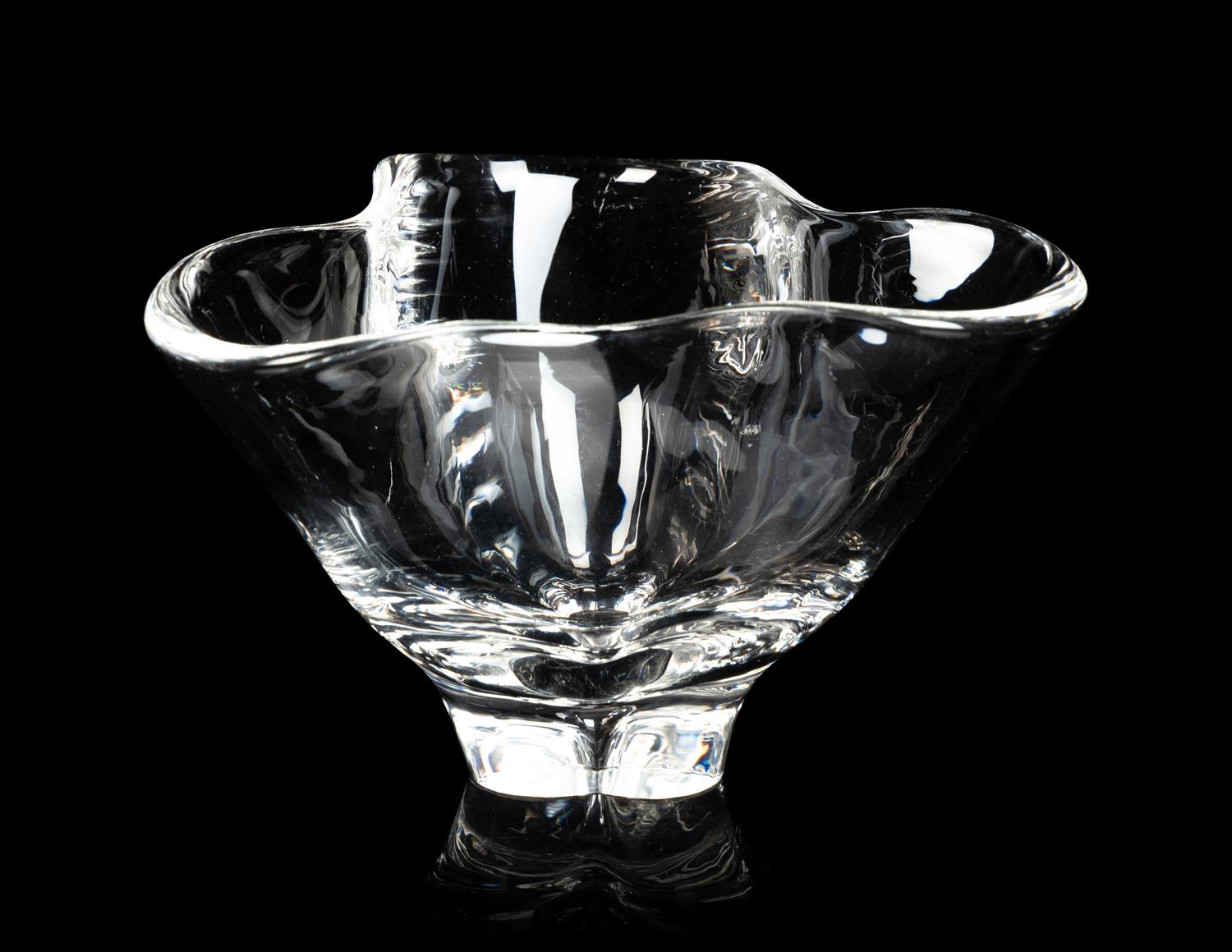 Three Steuben Cut Glass Articles