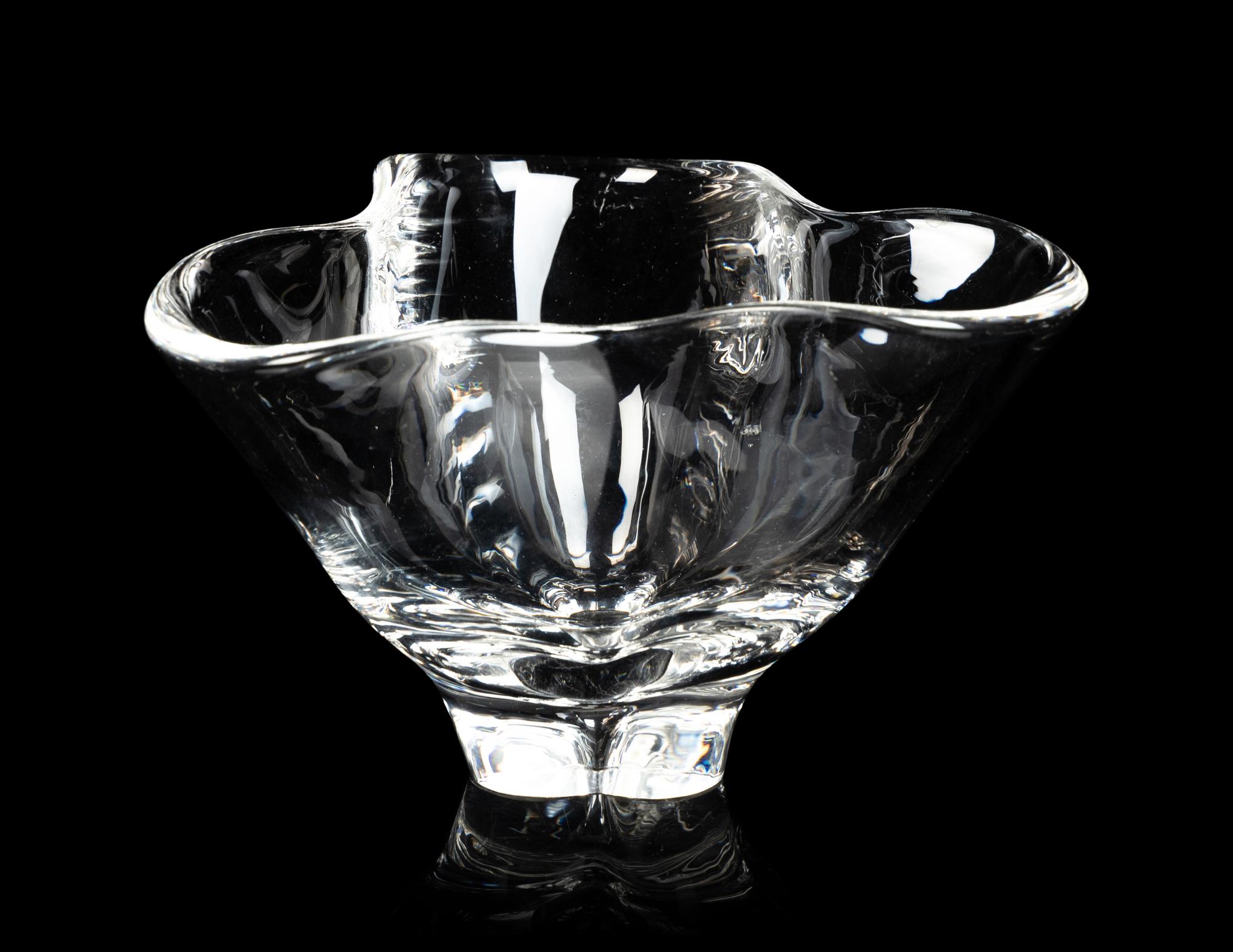 Three Steuben Cut Glass Articles